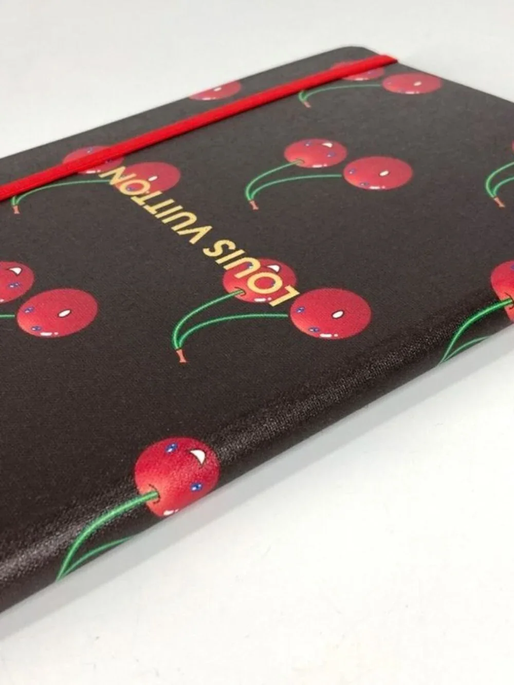 Louis Vuitton Notebook MM Jane Cherry Gi1371 Paper Brown